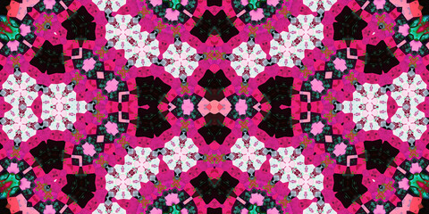 Seamless abstract pattern. The texture of the pattern is symmetrical. Endless pattern