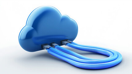 Leinwandbilder - Cloud network concept