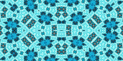 Seamless abstract pattern. The texture of the pattern is symmetrical. Endless pattern