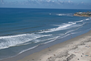 Coastline in San Diego 