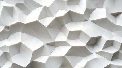 Poster - White modern texture pattern