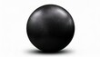 © l1gend - floated round black ball isolate on White background PNG