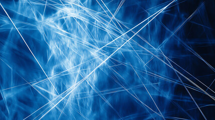 Leinwandbilder - a blue and blue background with light lines
