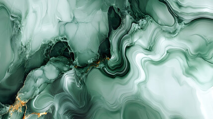 Aufkleber - abstract light green marble surface texture background