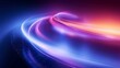 © video - Futuristic Neon Light Trails Background