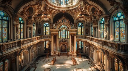 Ornate Church Interior