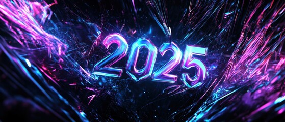 Poster - 2025 Neon Glow.