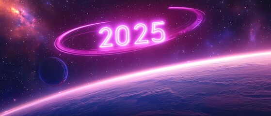 Poster - 2025 Neon Space.