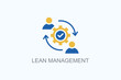 © Herikus - Lean Management Vector  Or Logo Sign Symbol Illustration