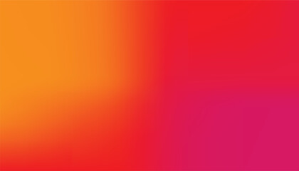 Fototapete - Modern horizontal design for mobile app. gradient background. abstract gradient red orange and pink soft colorful background. vector illustration for your graphic design, banner, poster