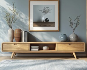 Poster - Modern Living Room Decor.