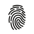 © santima.studio - fingerprint scanning icon sign. vector illustration