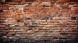 © CLOVER BACKGROUND - Textured Brick Wall with Warm Tones and Depth