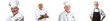 © Zaleman - Isolated on transparent background, a smiling chef