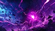 © IrisFocus - Abstract background with a glowing purple energy burst.