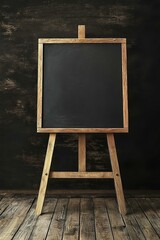 Wall Mural - Chalk black board blackboard chalkboard background.