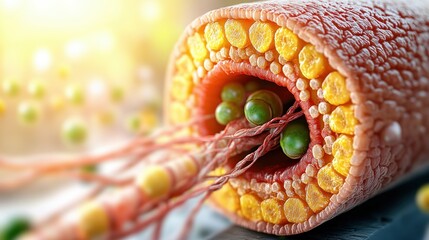 Poster - Explore the intricate structure of cellular biology and its functions