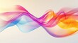 © somchai20162516 - A dynamic graphic with colorful lines that swirl and change shape, creating a sense of movement and energy.