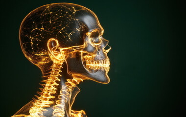 Poster - Explore the intricacies of the human skeleton in stunning detail
