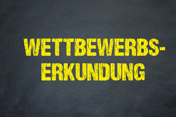 Sticker - Wettbewerbserkundung	