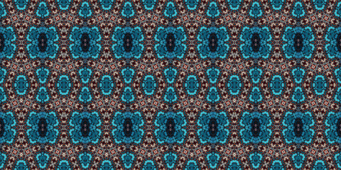 Naklejka na meble Seamless kaleidoscope pattern. The texture of the woven pattern. Endless pattern