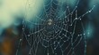 © harryaishi - Dew Drops on a Spider Web