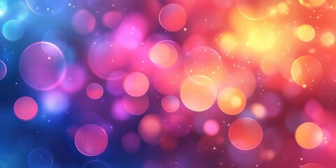 Leinwandbilder - vibrant blur background