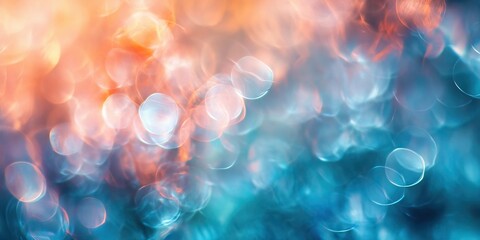 Poster - abstract texture, soft bokeh backdrop