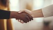©  VladaToday - Professional handshake between diverse individuals highlighting unity and cooperation