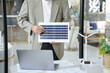 © Charlie's - Solar panels green energy Business man working  green eco friendly office business creative idea Planing Bio economy for business eco friendly professional Engineer sustainable electricity