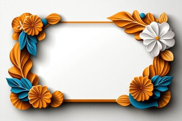 Poster - Illustrated banner with abstract shapes and soft colors on a white background, creating a clean, modern look