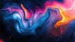 © CreativeOstad - Dynamic Fluid Art Composition in Bright Colors, Swirling Together Shades of Blue, Pink, Purple, and Orange for Artistic Creativity and Modern Design