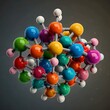 © Seven Gallery - structure of a molecule