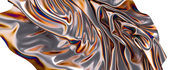 Poster - Silky smooth shimmering with a touch of iridescence