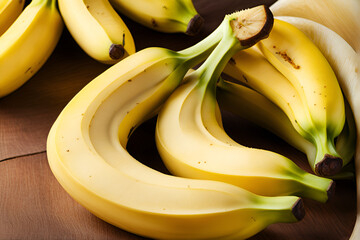 fresh banana fruit high resolution photo