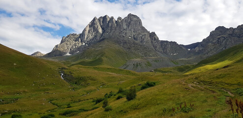 Chaukhi Mountain, Juta, Georgia