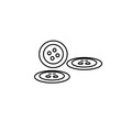 © Emah - Illustration of clothing buttons