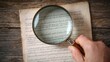 © Chanita - Explore historical texts with a magnifying glass to uncover hidden details and insights