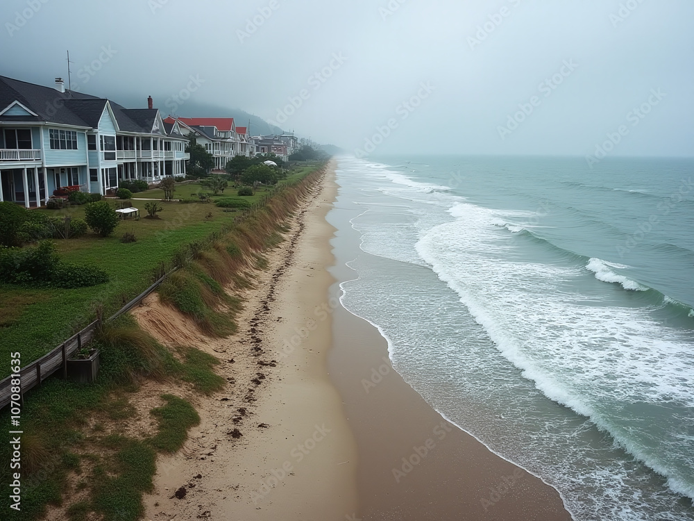 Coastal communities rebuild after devastating storms demonstrating ...