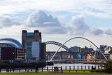 Famous bridges and tourist attractions of Newcastle Upon Tyne and Gateshead