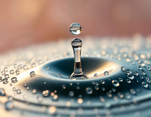 Canvas Print - water drops 