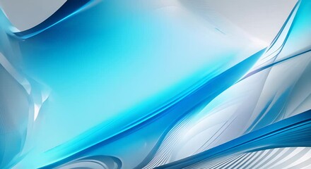 Wall Mural - abstract blue lines background 4k