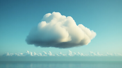 Poster - Cloud computing technology offers scalable flexible and secure internetbased data storage solutions, Concept Cloud Computing, Data Storage, Internet-Based, Scalability, Security