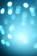 © ADS - Ethereal Cyan Bokeh Lights Abstract Background