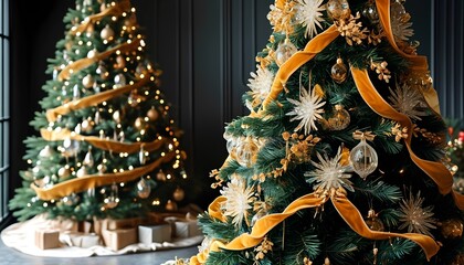 Wall Mural - Transform your home for the holidays stunning christmas tree decor ideas to brighten your festive season