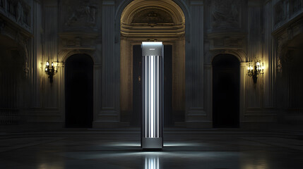 Fototapete - Illuminate your space discover the innovative design of modern lighting fixtures