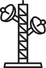 Poster - Network Tower Icon