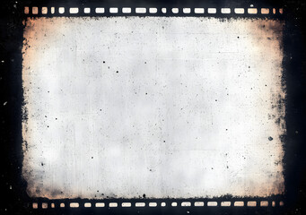 Wall Mural - abstract dirty or aging film frame. dust particle and dust grain texture or dirt overlay use effect 