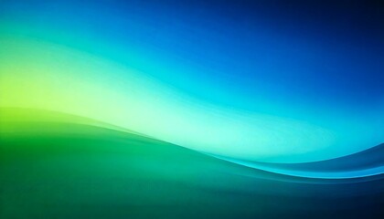 Wall Mural - green and blue gradient blur background vector light, teal, aqua, turquoise color