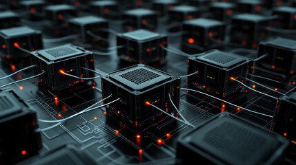 Imagine a network of computers working together to store files. This is like a distributed system, where data is spread across multiple computers, making it more reliable and scalable.